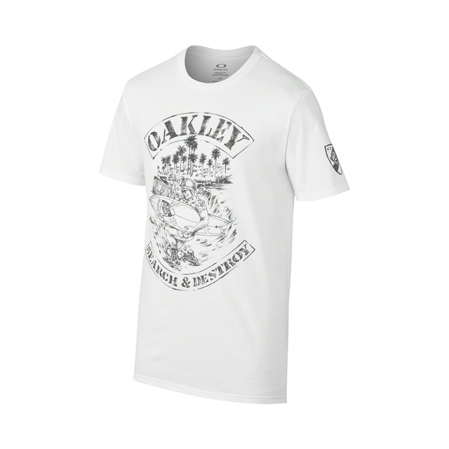 OAKLEY WHITE SEARCH AND DESTROY TEE